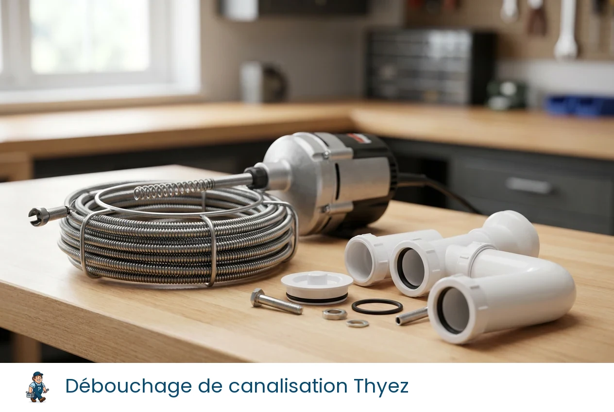Débouchage de canalisation à Thyez