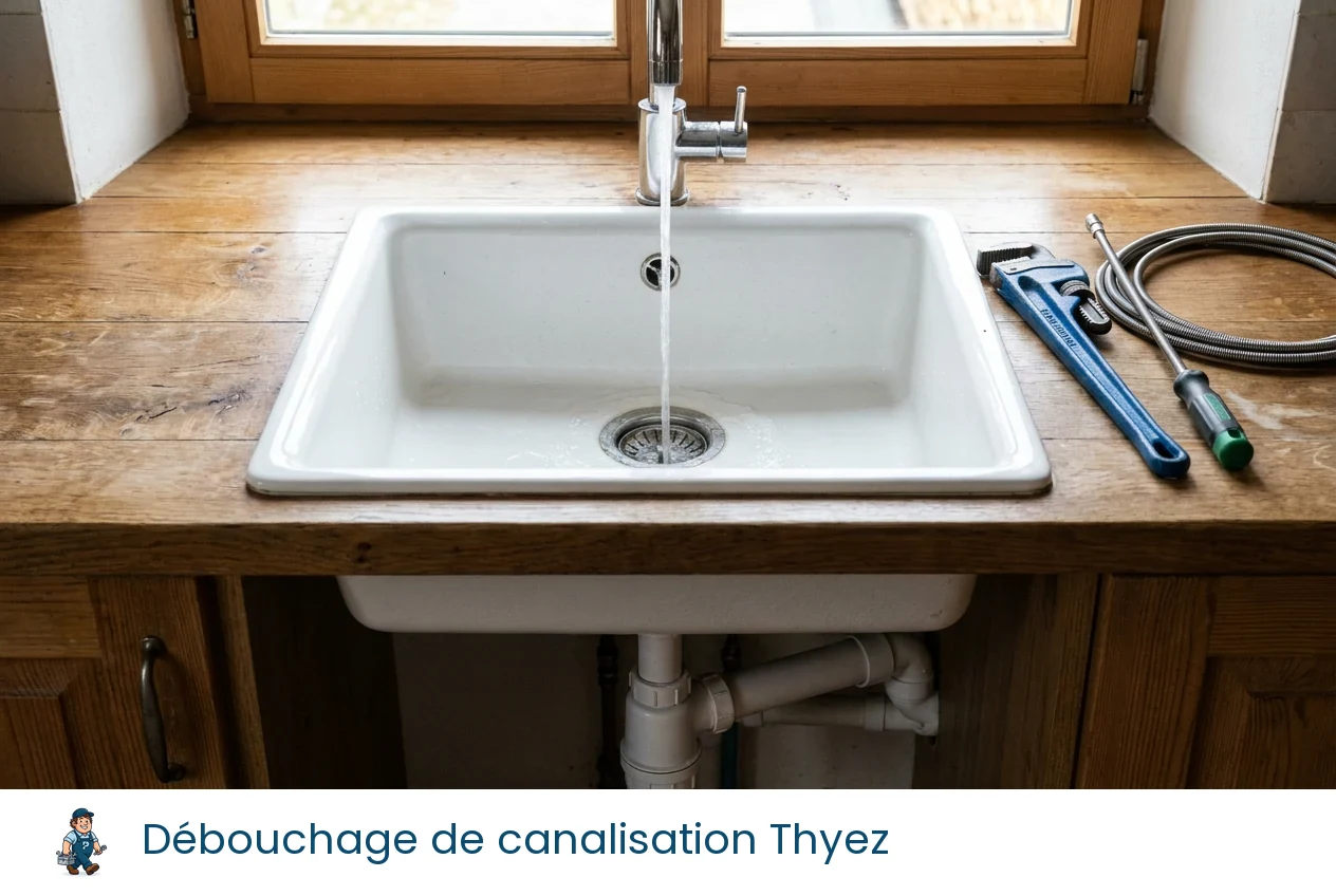 Débouchage de canalisation à Thyez