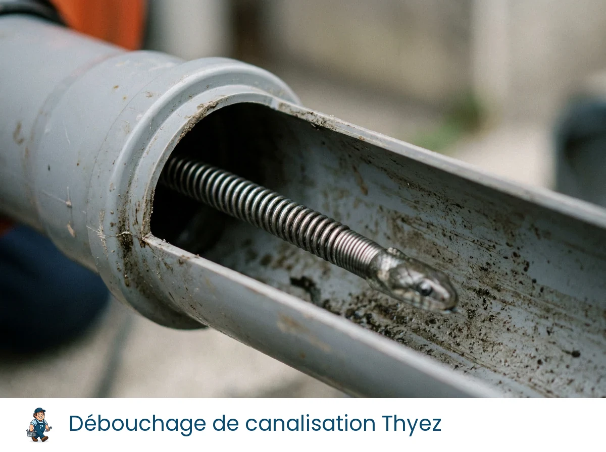 Débouchage de canalisation à Thyez