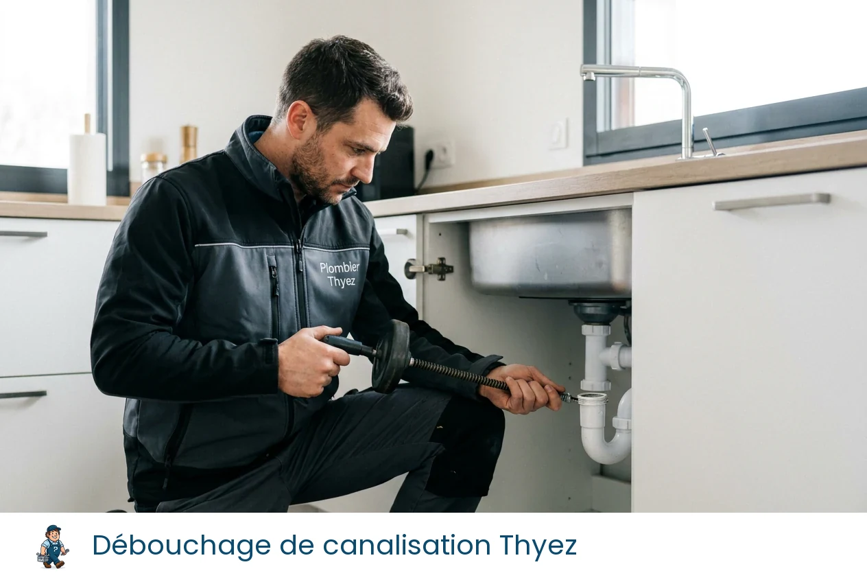 Débouchage de canalisation à Thyez