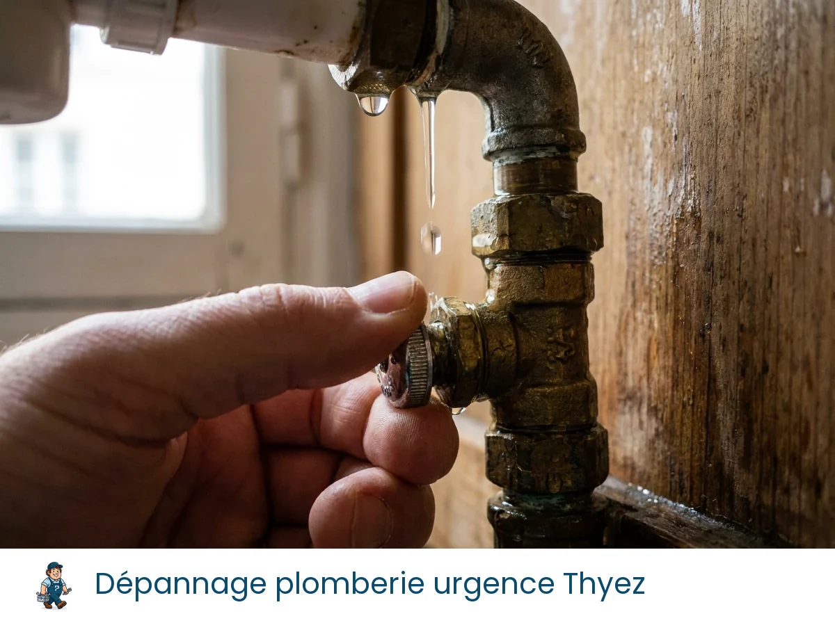 Dépannage plomberie urgence à Thyez