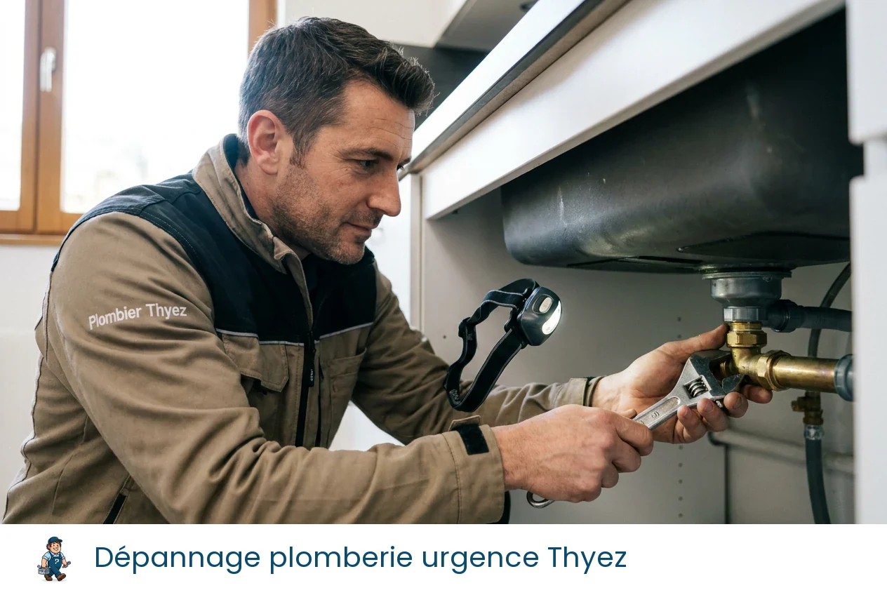 Dépannage plomberie urgence à Thyez