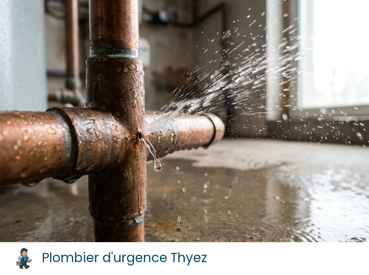 Plombier d'urgence à Thyez