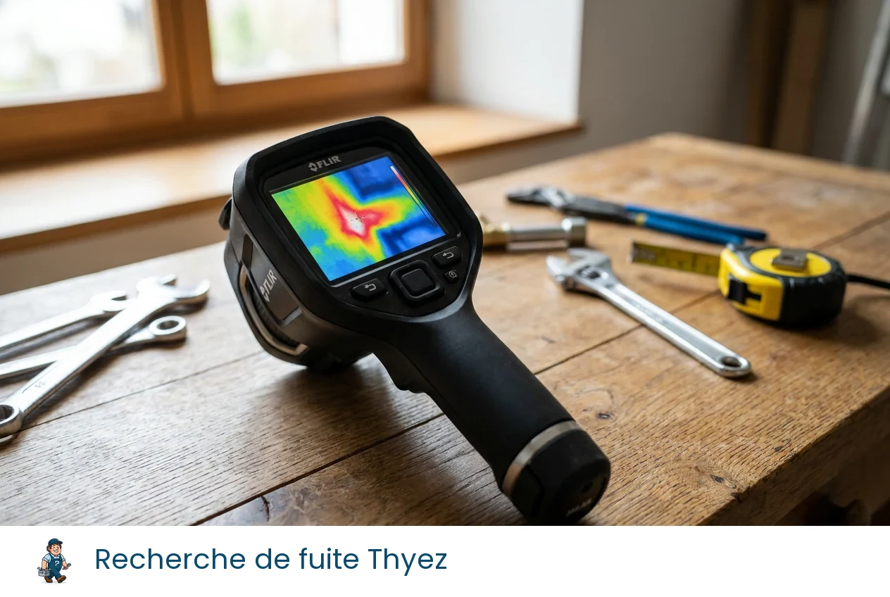 Recherche de fuite à Thyez