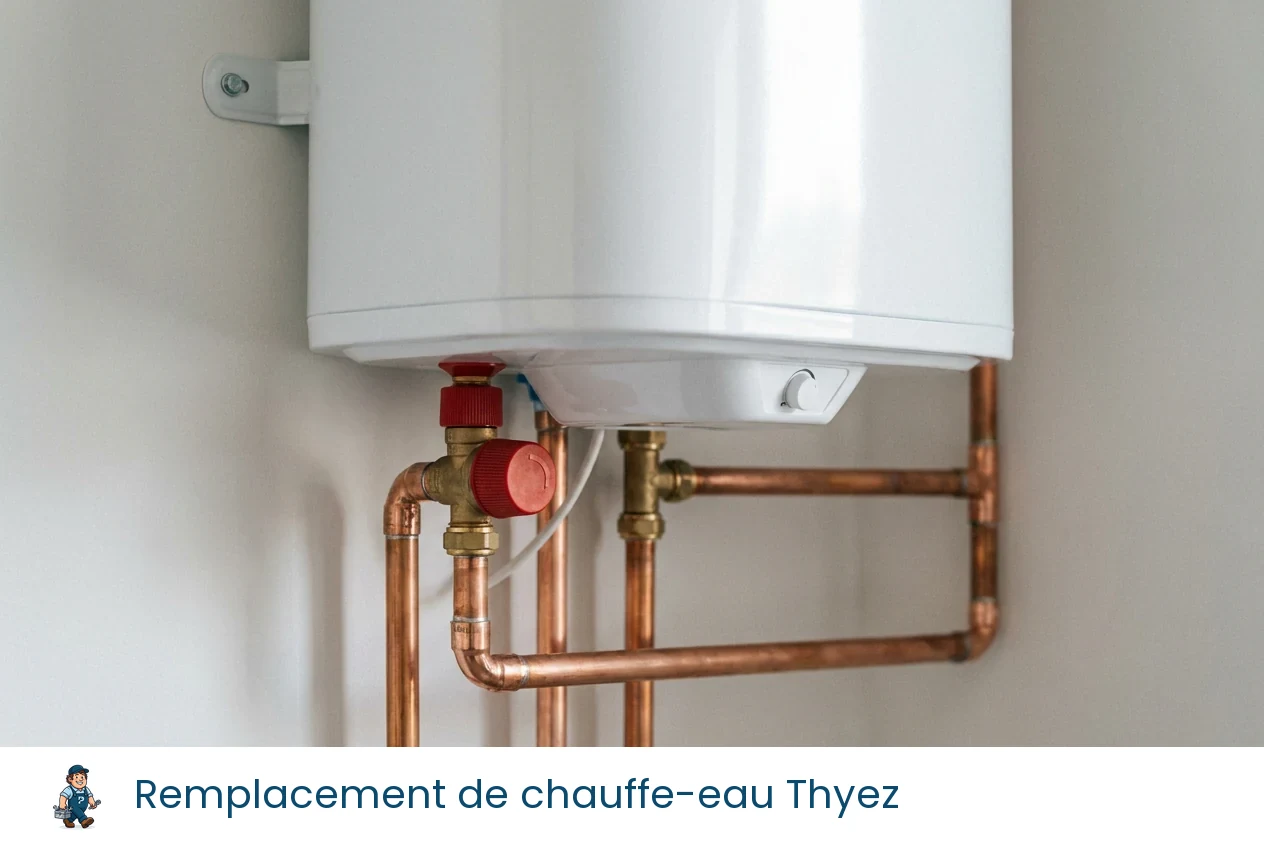 Remplacement de chauffe-eau à Thyez