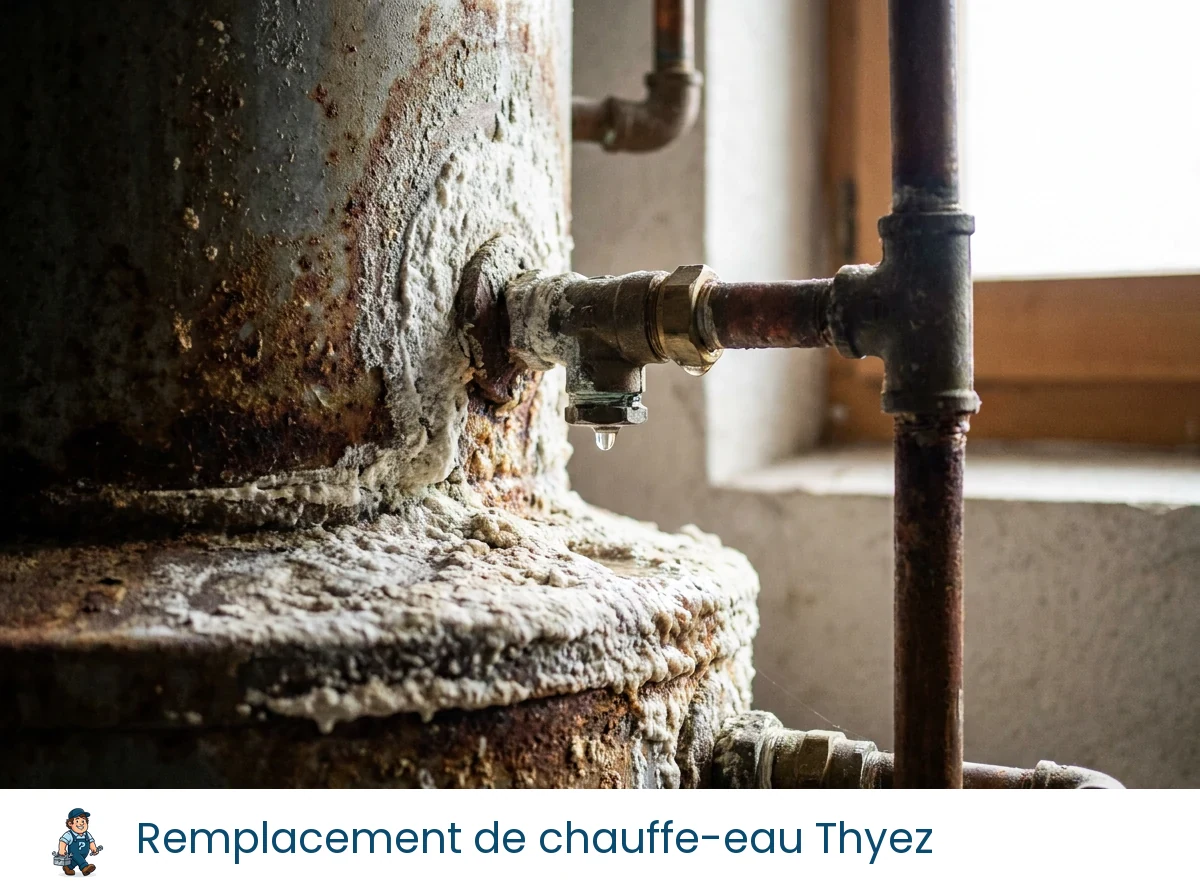 Remplacement de chauffe-eau à Thyez