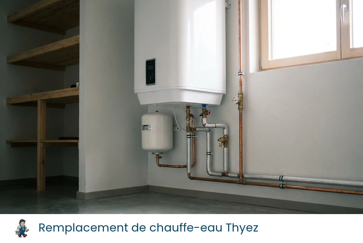Remplacement de chauffe-eau à Thyez