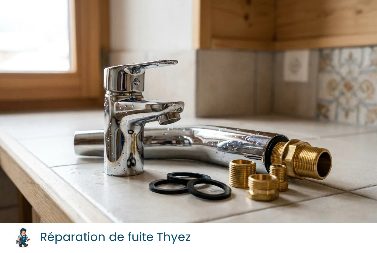Réparation de fuite à Thyez