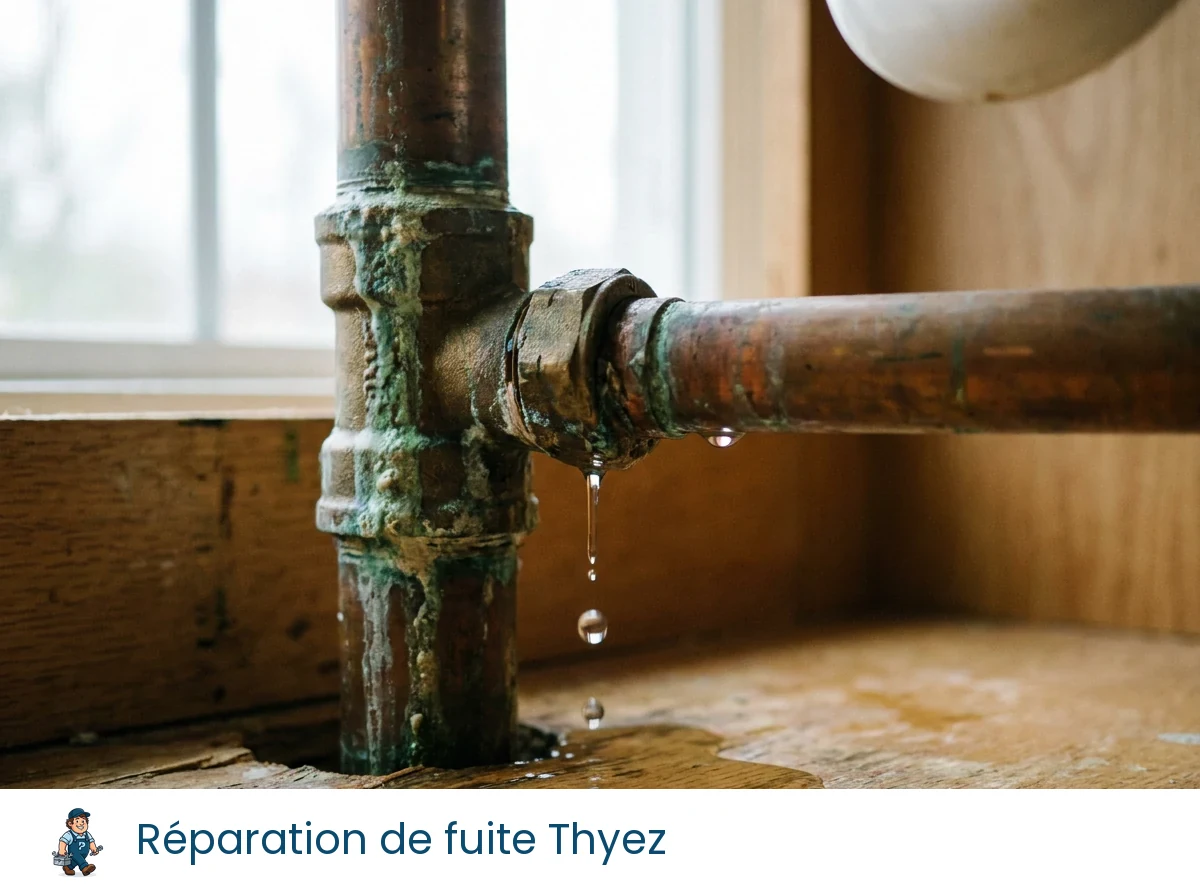 Réparation de fuite à Thyez