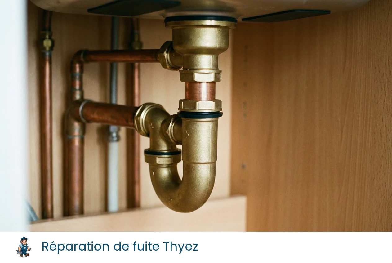 Réparation de fuite à Thyez