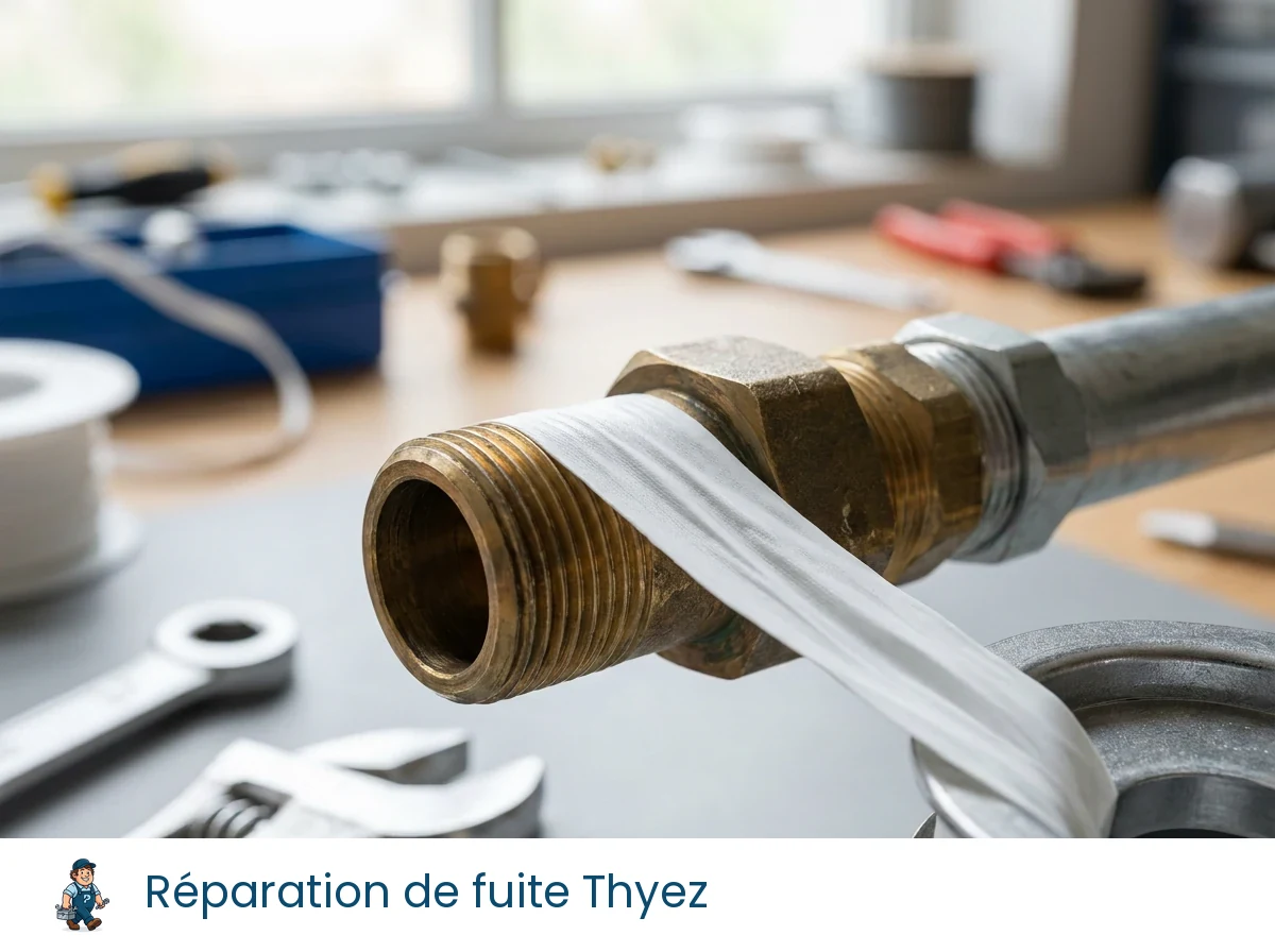 Réparation de fuite à Thyez