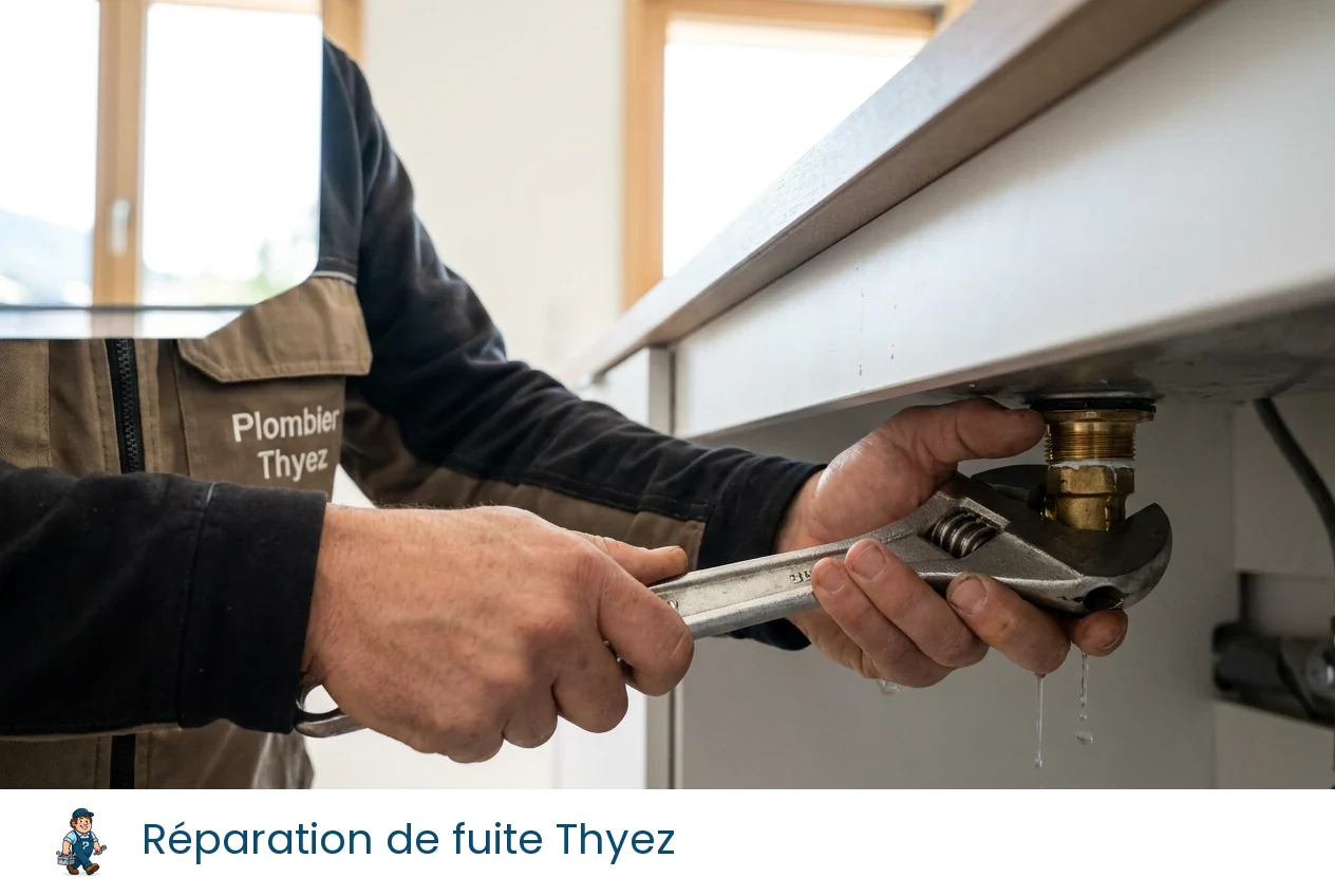 Réparation de fuite à Thyez